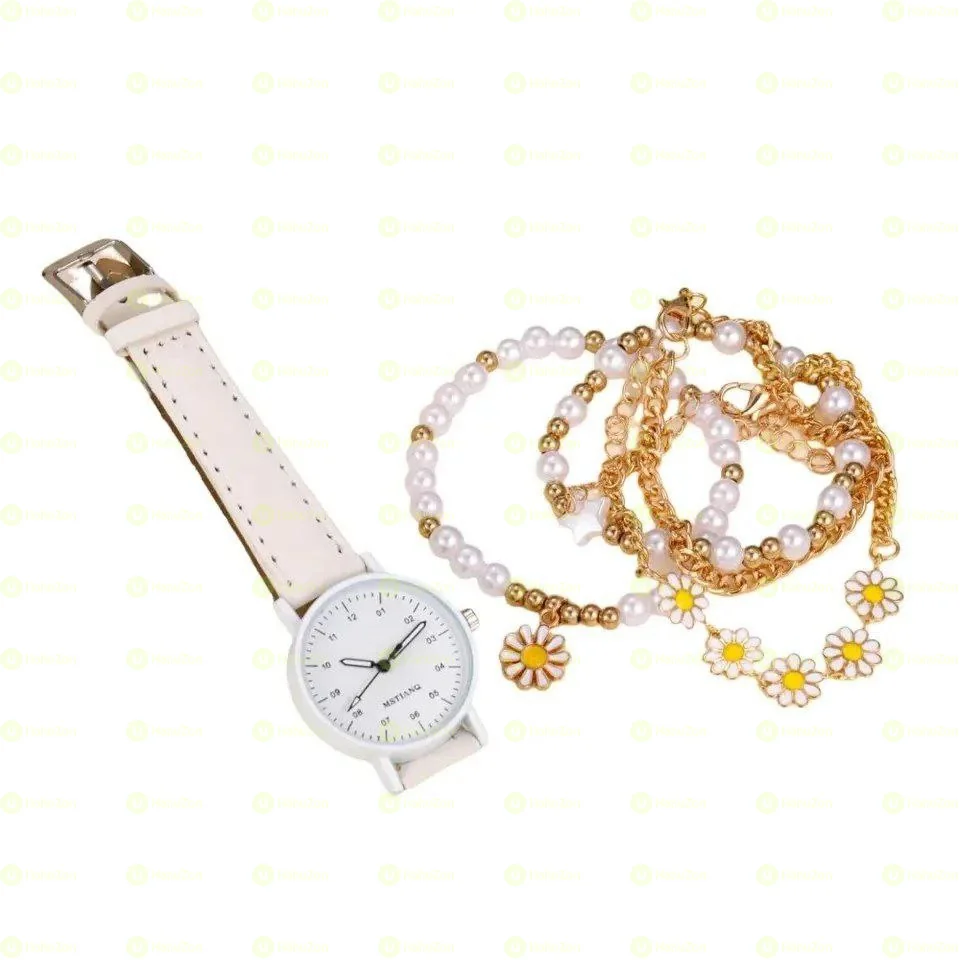 5pcs Bracelet Watch Set