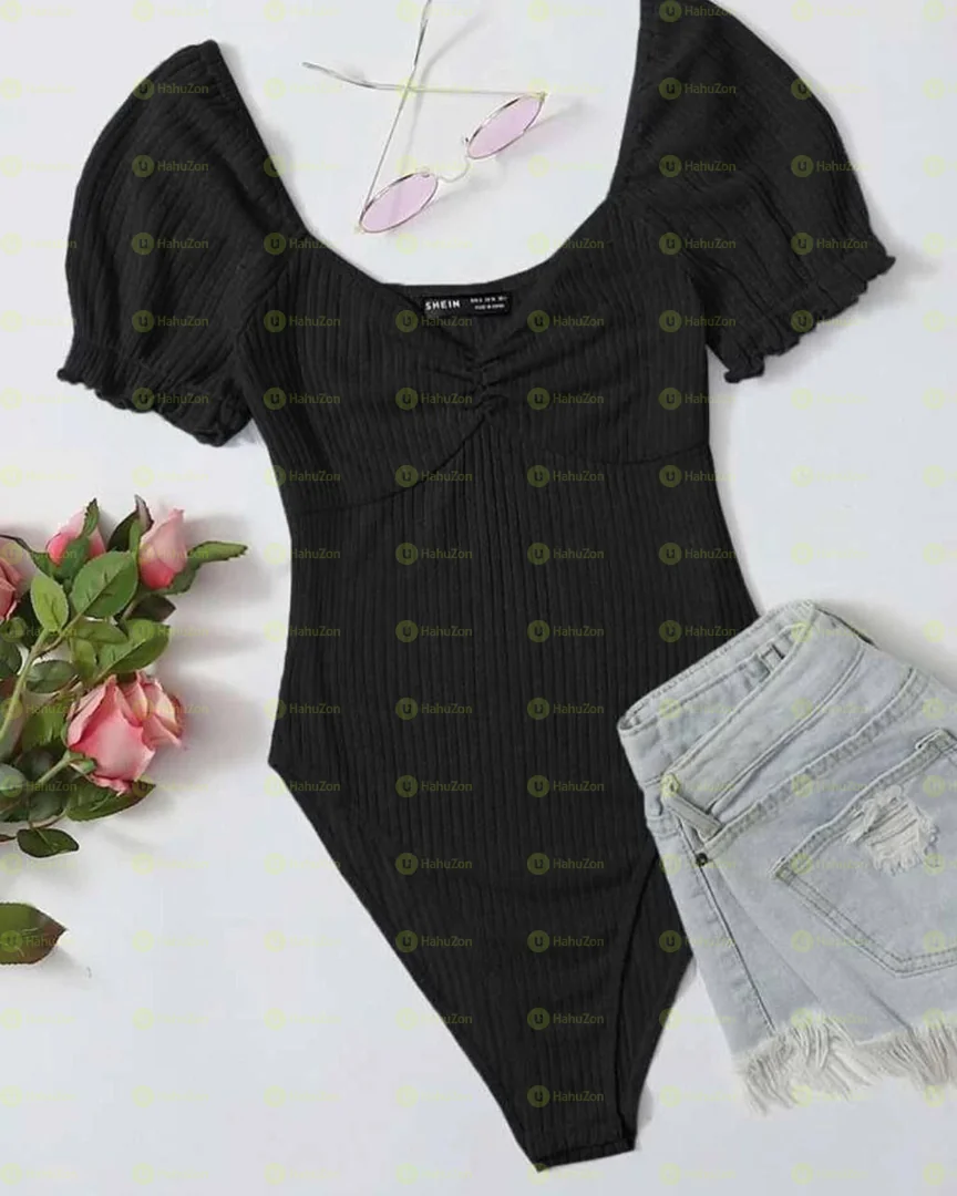 Puff Sleeve Body Suit