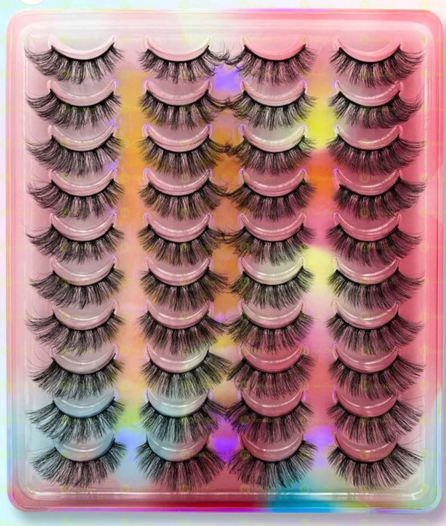 20pairs Natural Silk Eyelashes