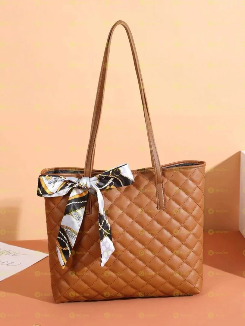 Quilted Scarf Decor Bag