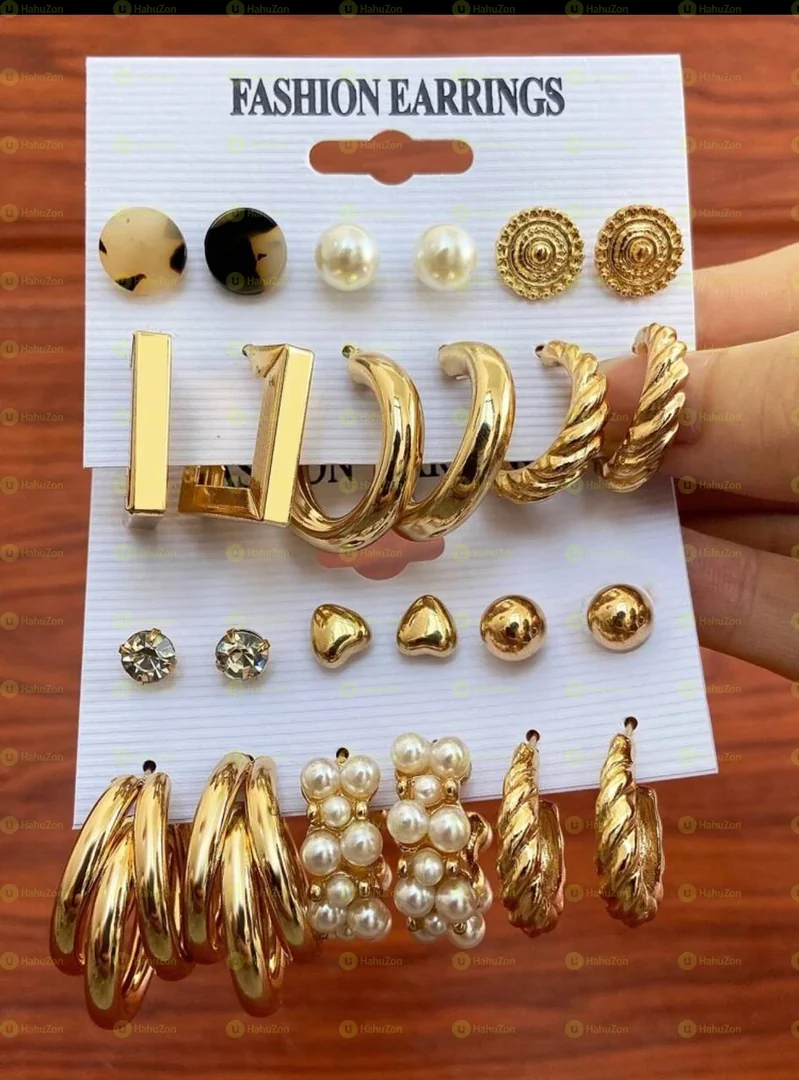 12 pc Earrings