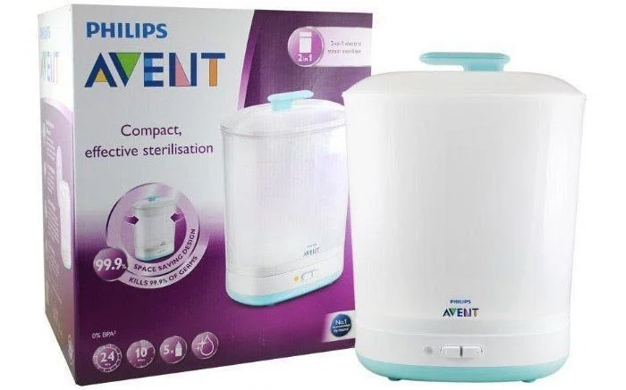 Avent 2 in 1 Electric Steam Steriliser