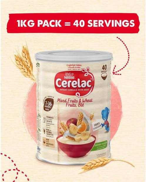 Cerelac Mixed Fruits & Wheat Infant Cereal