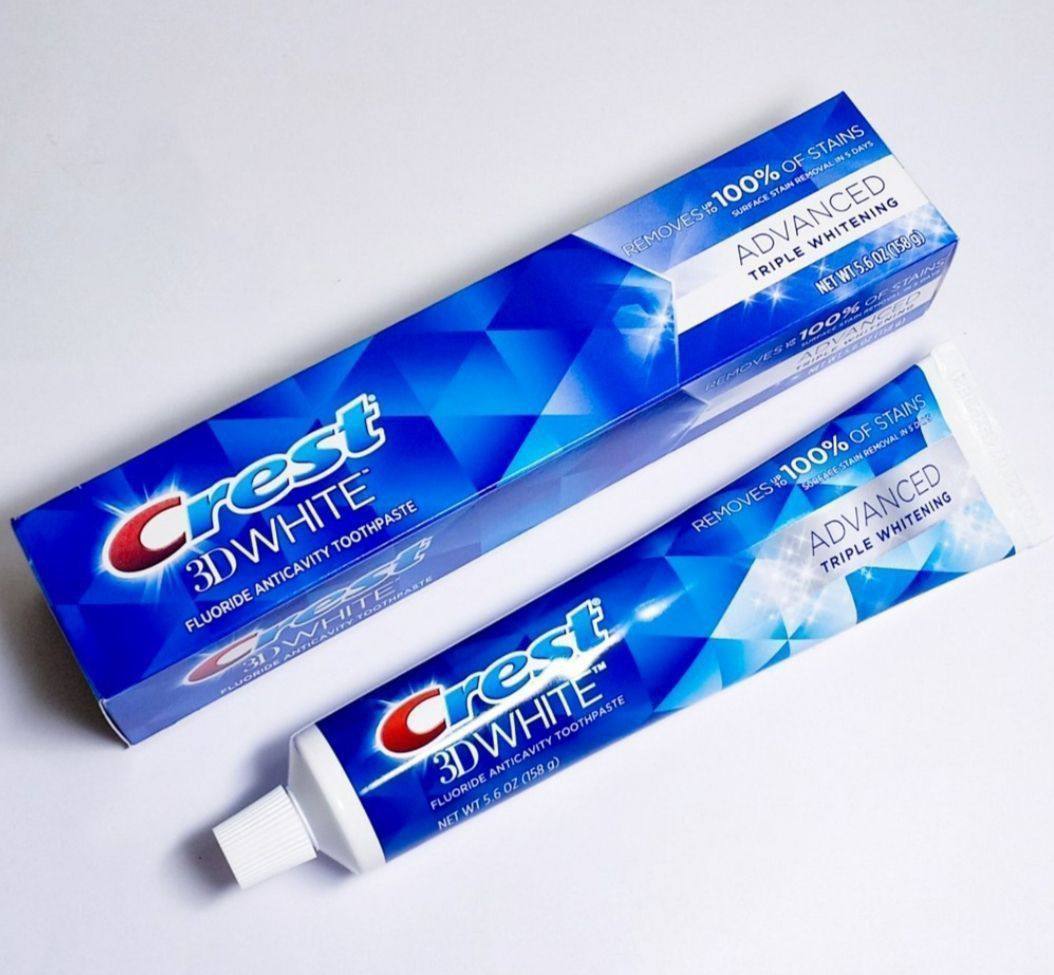 Crest 3D White Advanced Whitening Fluoride Toothpaste