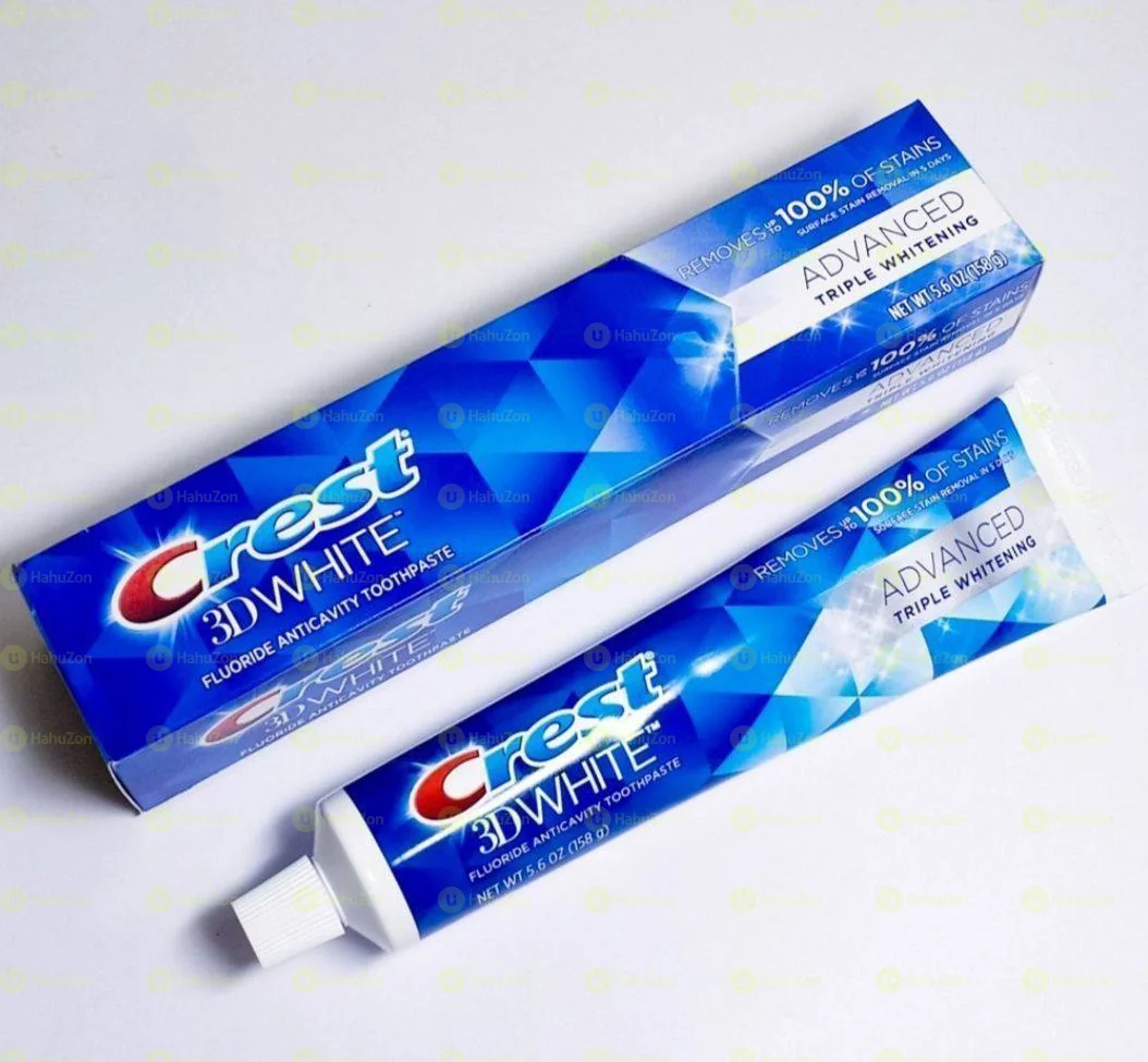 Crest 3D White Advanced Whitening Fluoride Toothpaste