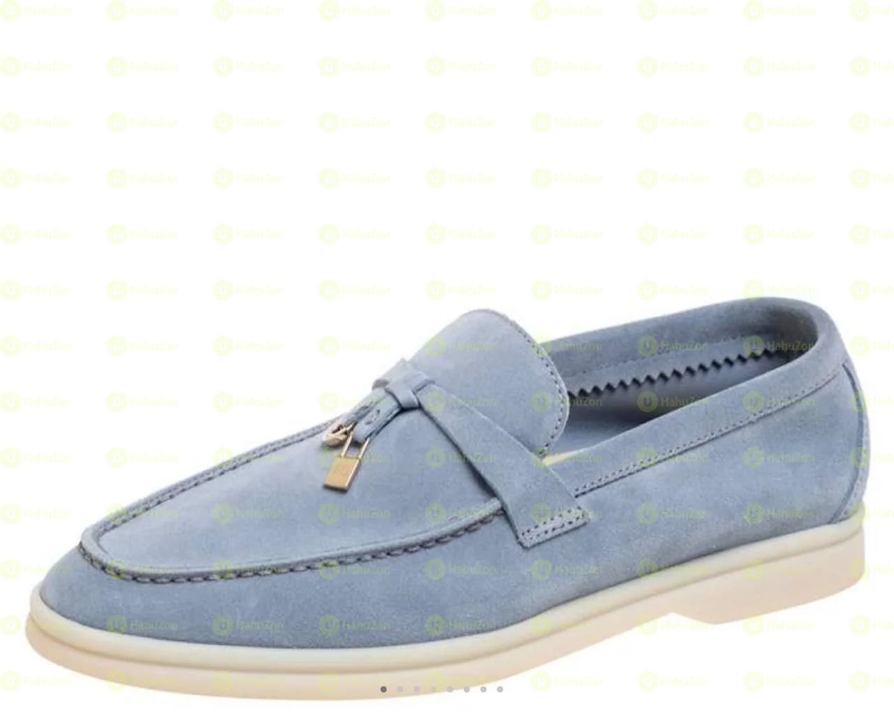 Original Loro Piana Summer Walk Loafers Shoes