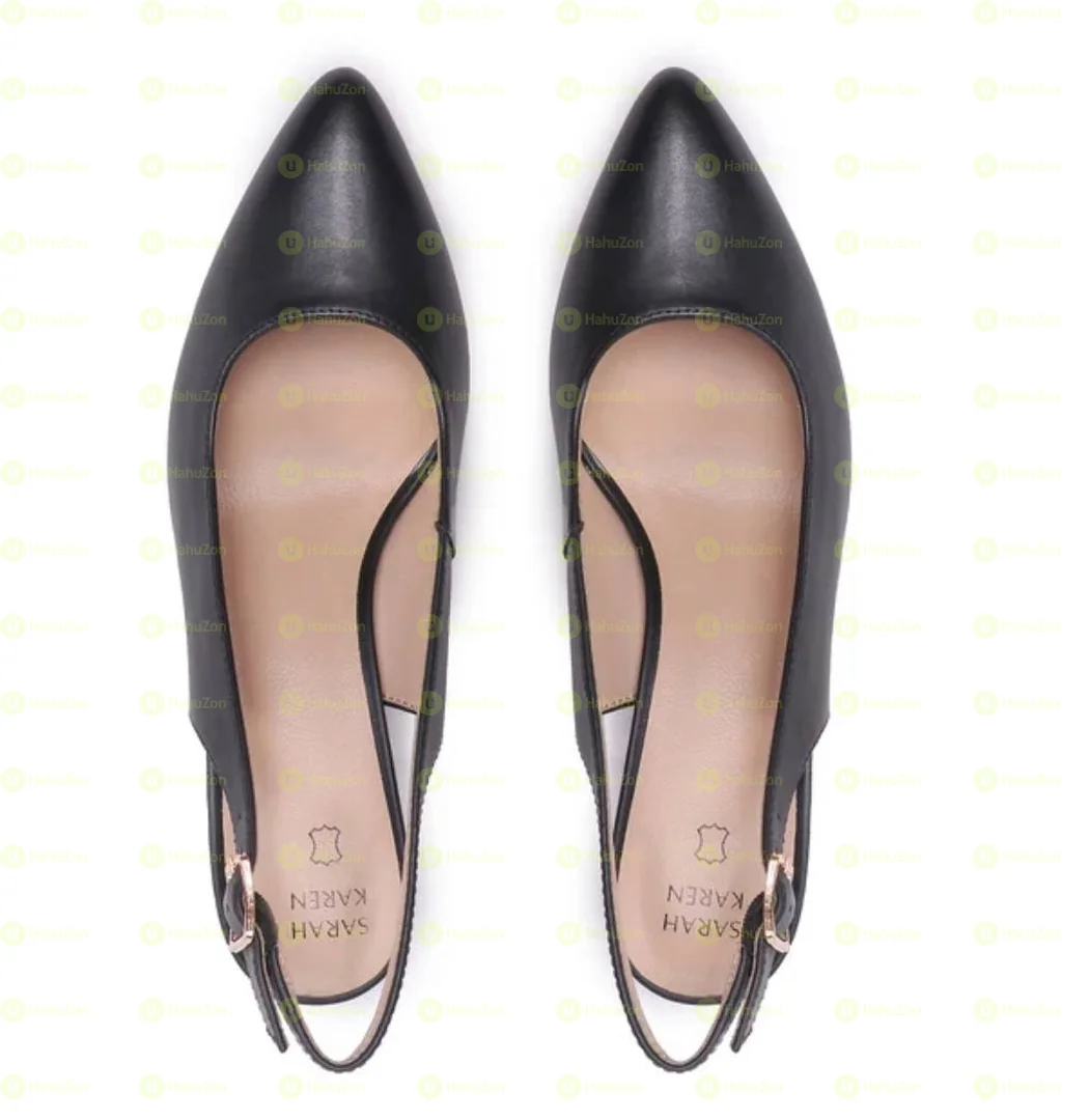 Beautiful Sarah Karen Block Point Heel