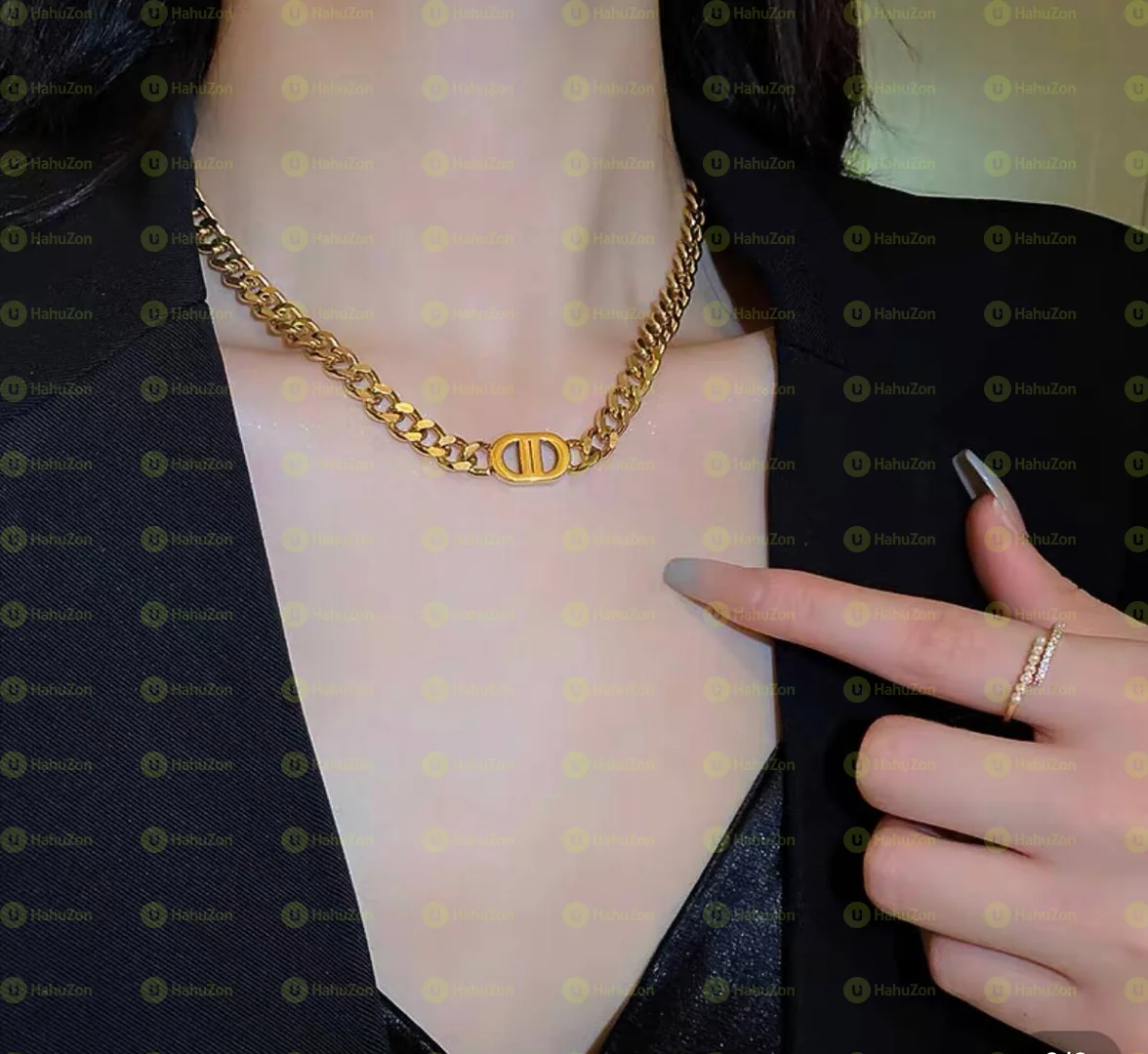 Beautiful Sten Less CD Necklace