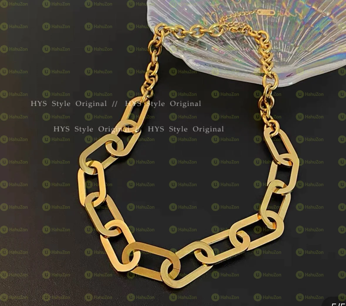 Ladies Sten Less CD Necklace