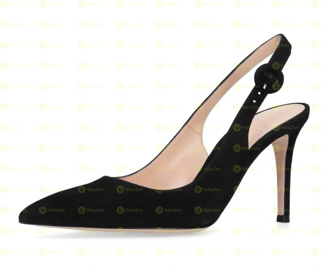 Women's Velvet Short Heel