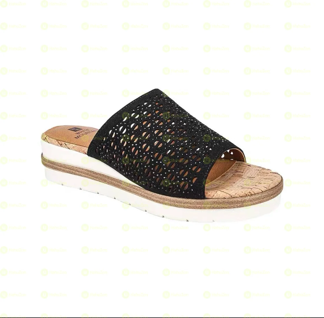 Comfortable  White Mountain Push Heel Shose