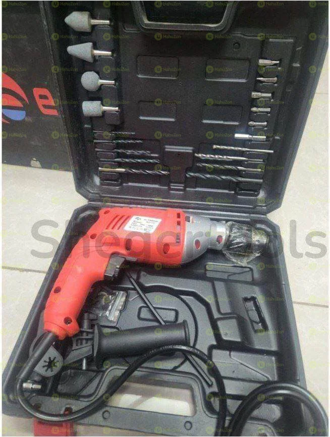 Gl Impact Drill With Accessories