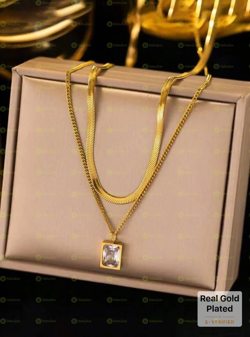 Golden Stainless Steel Necklaces