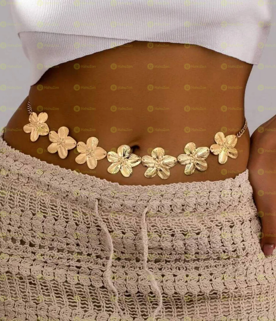 1pc Women's  Waste Chain