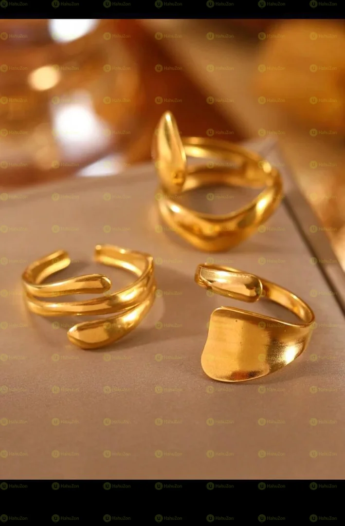 3pc Stainless Steel Rings