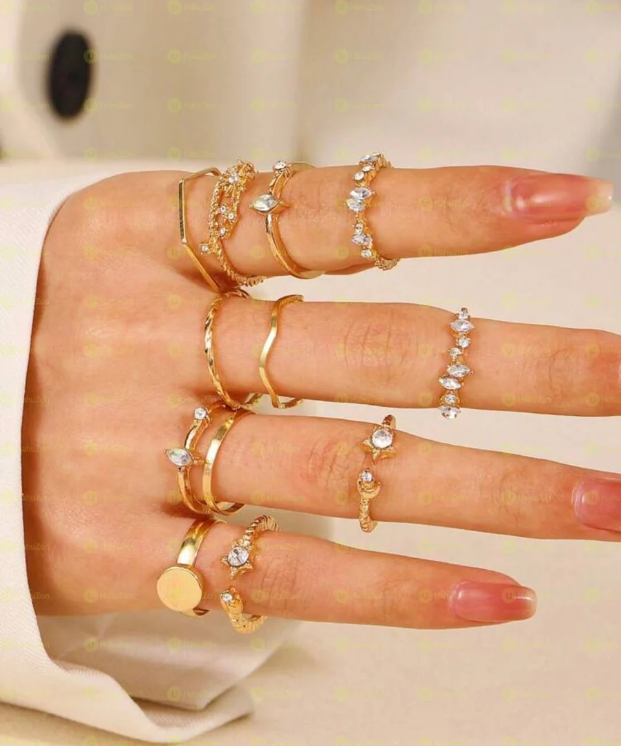 12pc Ring Set