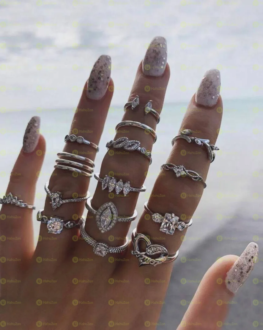 15pc Ladies Rings