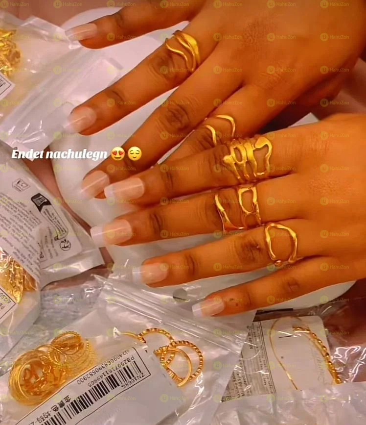 5pc Stainless Steel Rings