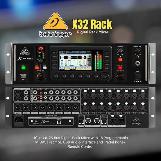 Behringer x32 Rack Digital Mixer