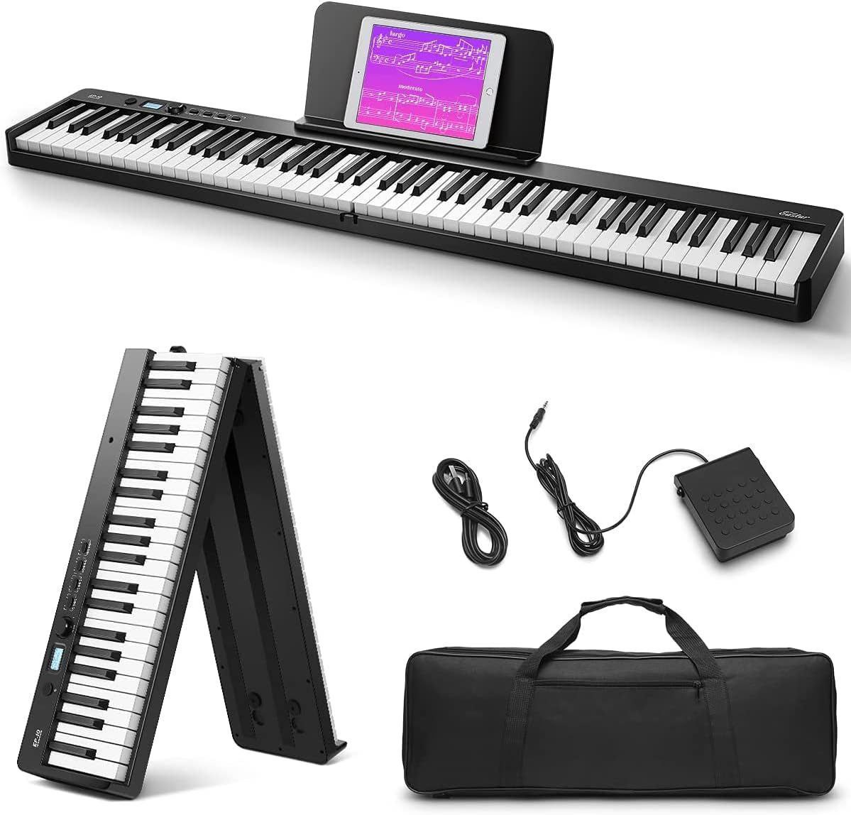 Eastar Foldable digital keyboard EP- 10 Keyboard