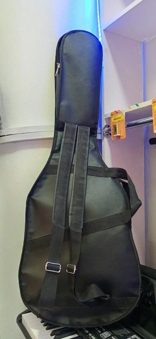Leather Bass Guitar Bag