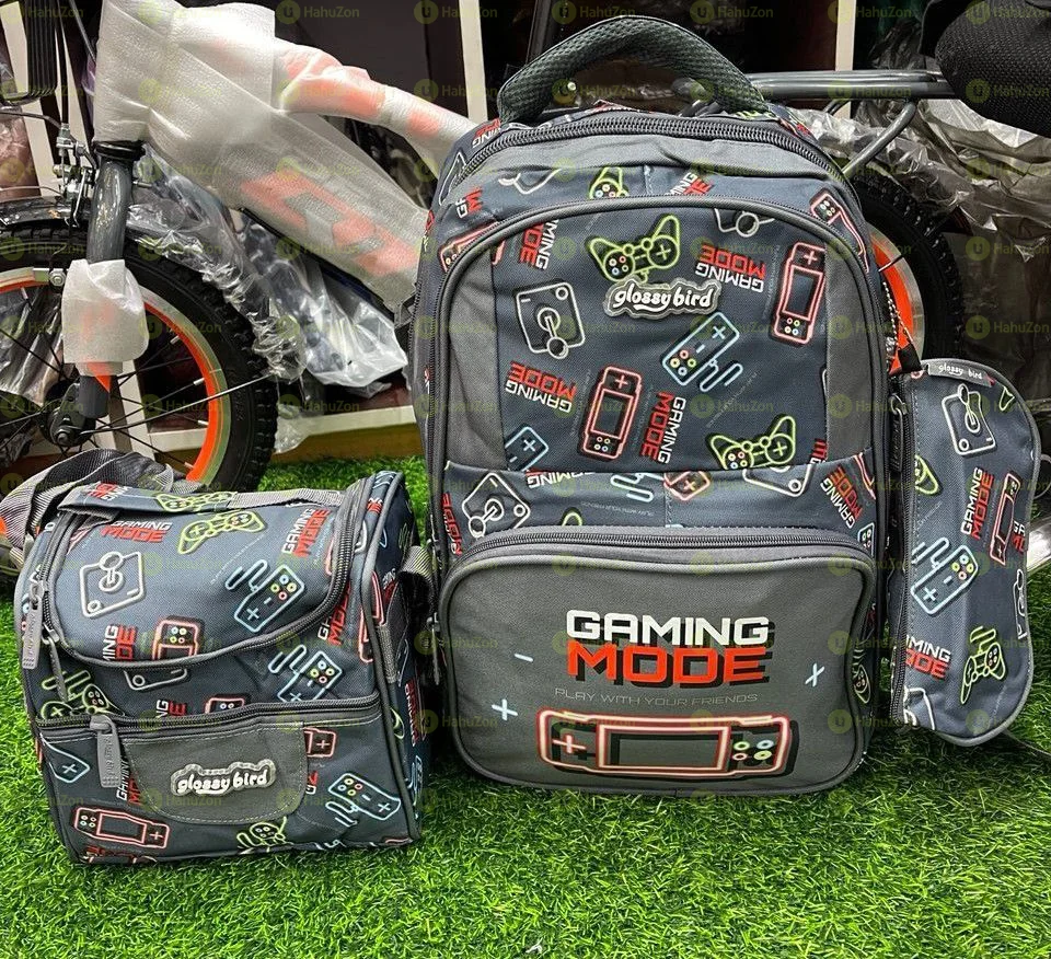 3 Pcs Glossy Bird Bag