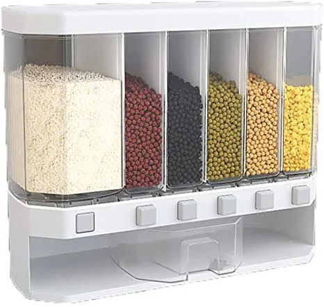 Multiple Dispenser for Cereals Grains and Pulse