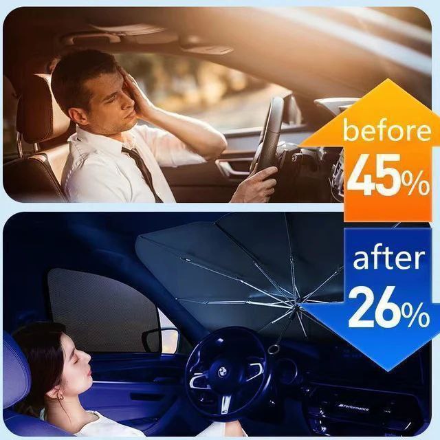 Foldable Car Sunshade Umbrella