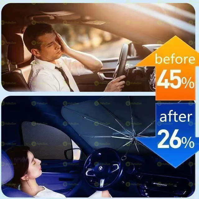 Foldable Car Sunshade Umbrella
