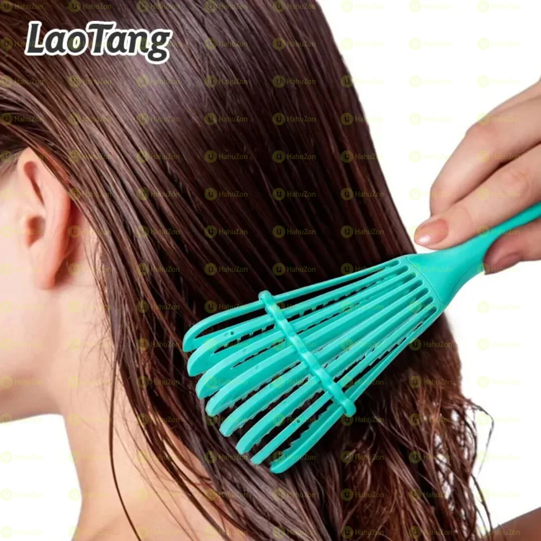 Hair Massaging plastic Comb