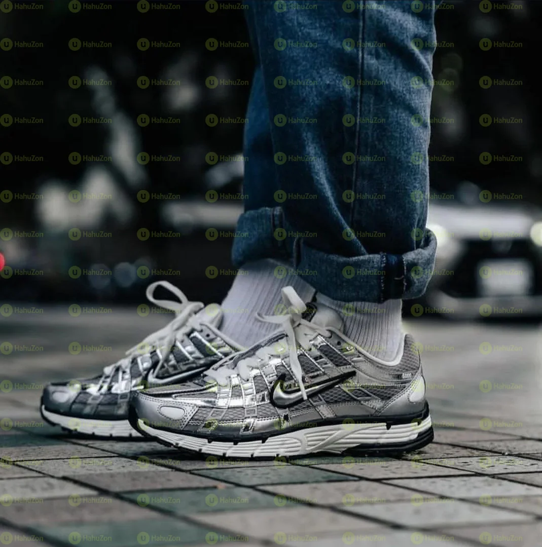 Nike P6000 Metalic Silver Men's Shoes