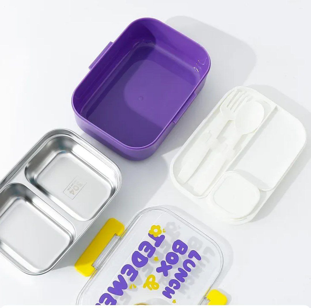 ባለ 2 ፓርትሽን ፌርሙዝ ምሳ እቃ