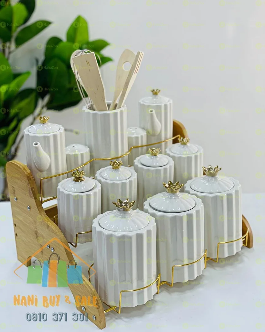 12 በ 1 የቅመም ማስቀመጫ