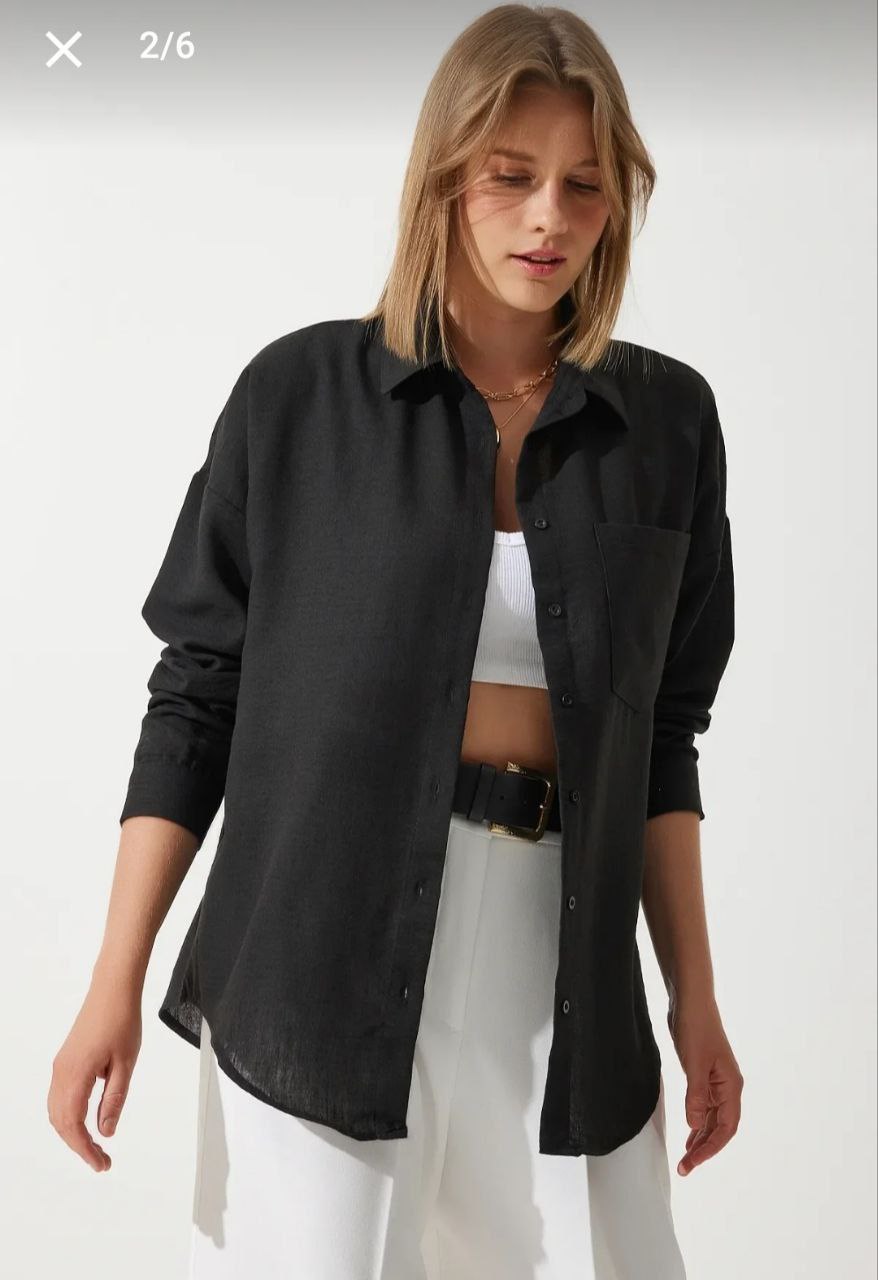 Oversized Casual Women's Shirt