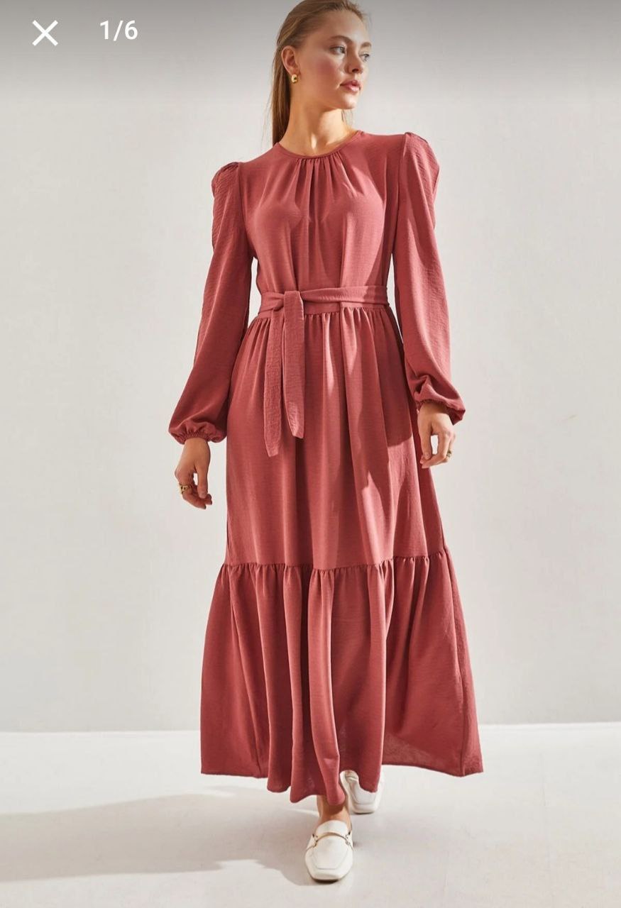 Three Layered Flared Dress