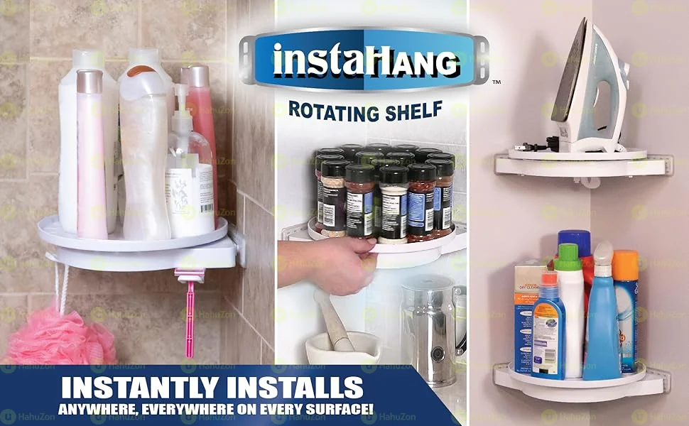 Instahang Rotating Shelf Organizer