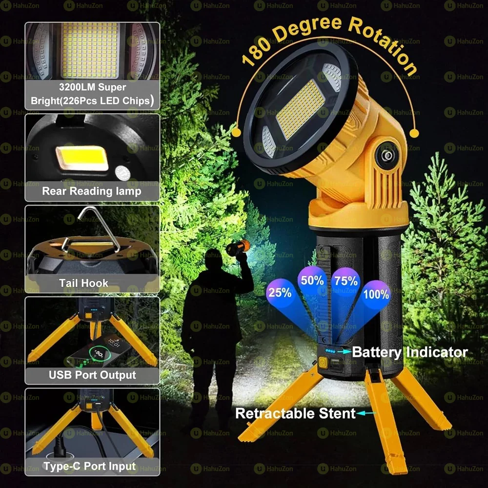 High Power Multifunctional Searchligh