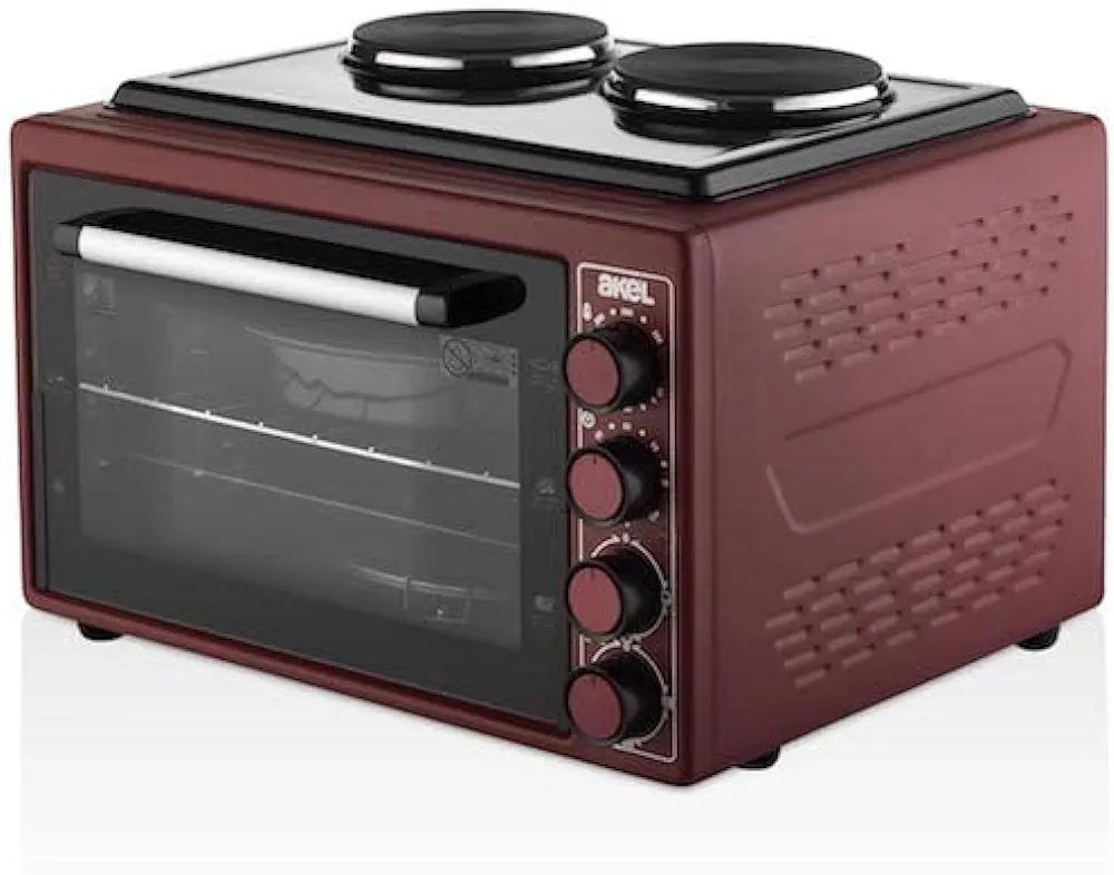 Akel Oven With double Hot Plate Stove