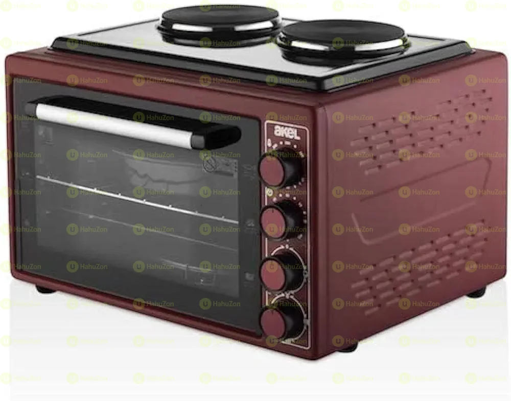 Akel Oven With double Hot Plate Stove