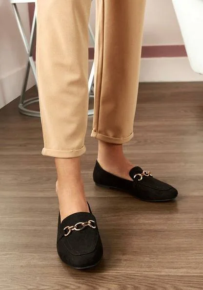 Max Metal Accent Ballerina Flat