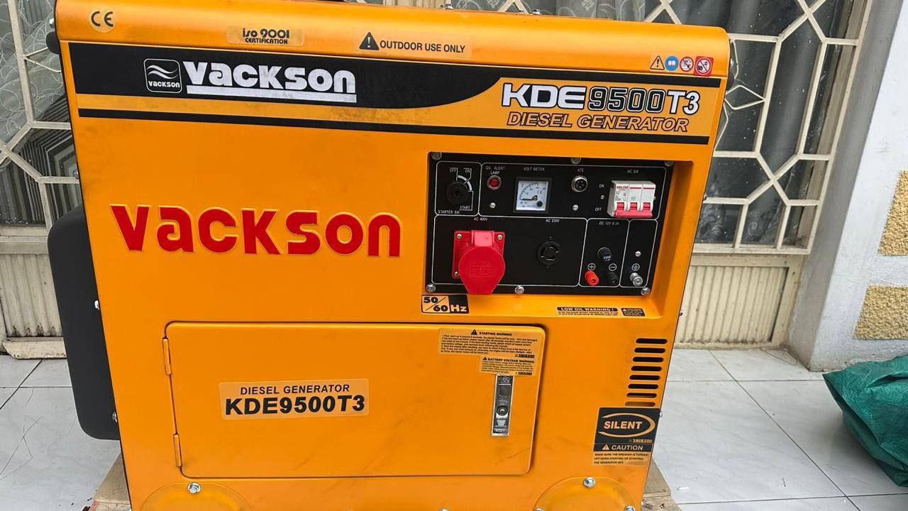 Vackson KDE9500T3 Diesel Generator