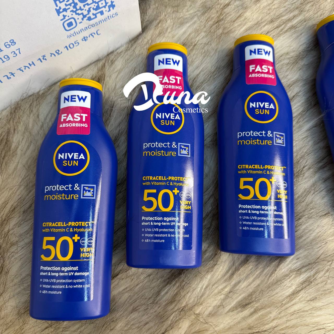 NIVEA SUN PROTECT & MOISTURE BODY LOTION