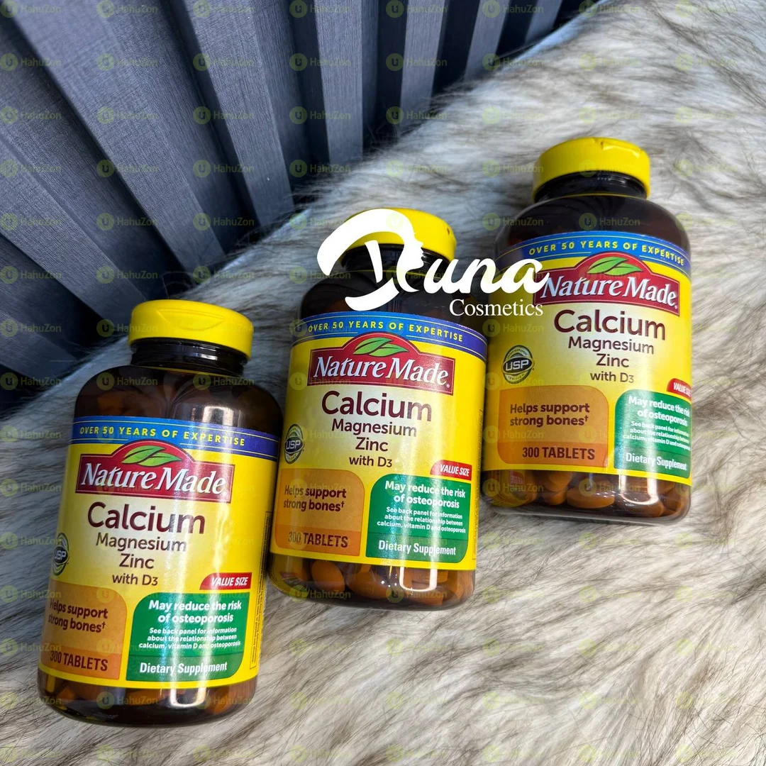 Calcium Magnesium And Zinc With Vitamin D3 300 Tablets