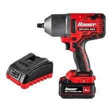 BAUER 20V Cordless Impact Wrench