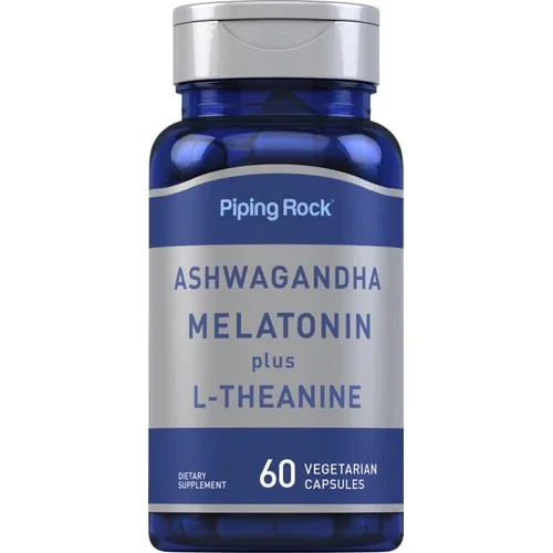 Piping rock Ashwagandha, Melatonin + L-Theanine 60capsules