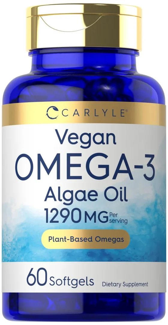 Carlyle Vegan Omega 3 1290mg 60 Softgel Capsules