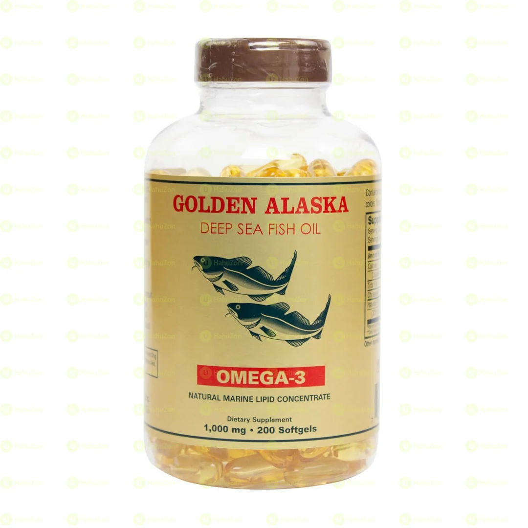 Golden Alaska Deep Sea Fish Oil Omega