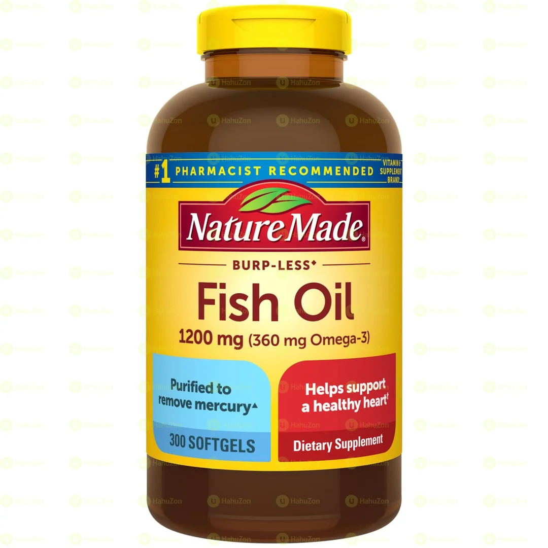 Nature Made  Fish Oil 1200mg 300 Softgels