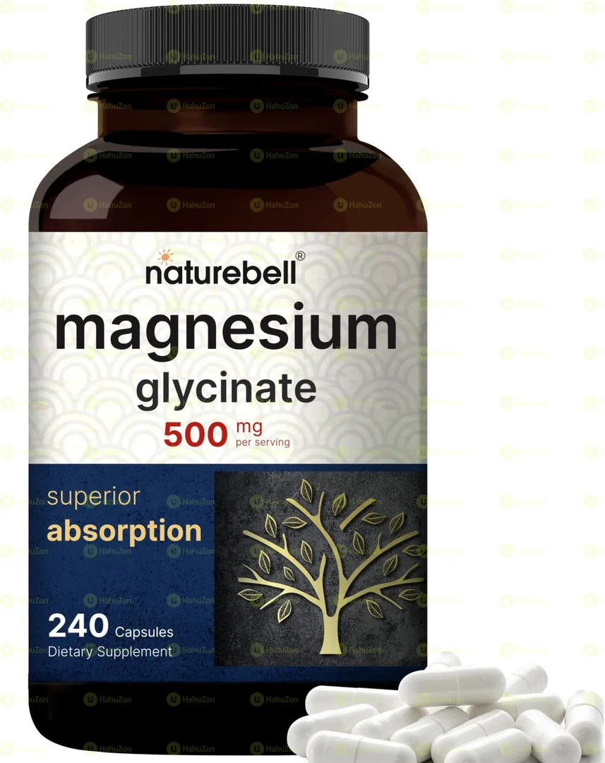 Naturebell Magnesium Glycinate 500mg 240 Capsules