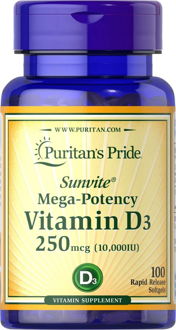 uritan's Pride Vitamin D3 250mcg 100 Capaules